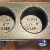 Cornhole Scoreboard and Drink Holder