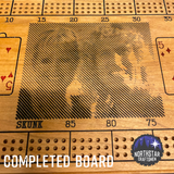 Personalized Cribbage Board